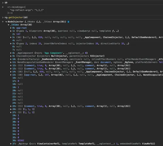 A screenshot of the Comment node and its Injector (NgtArgs instance is visible at the bottom)